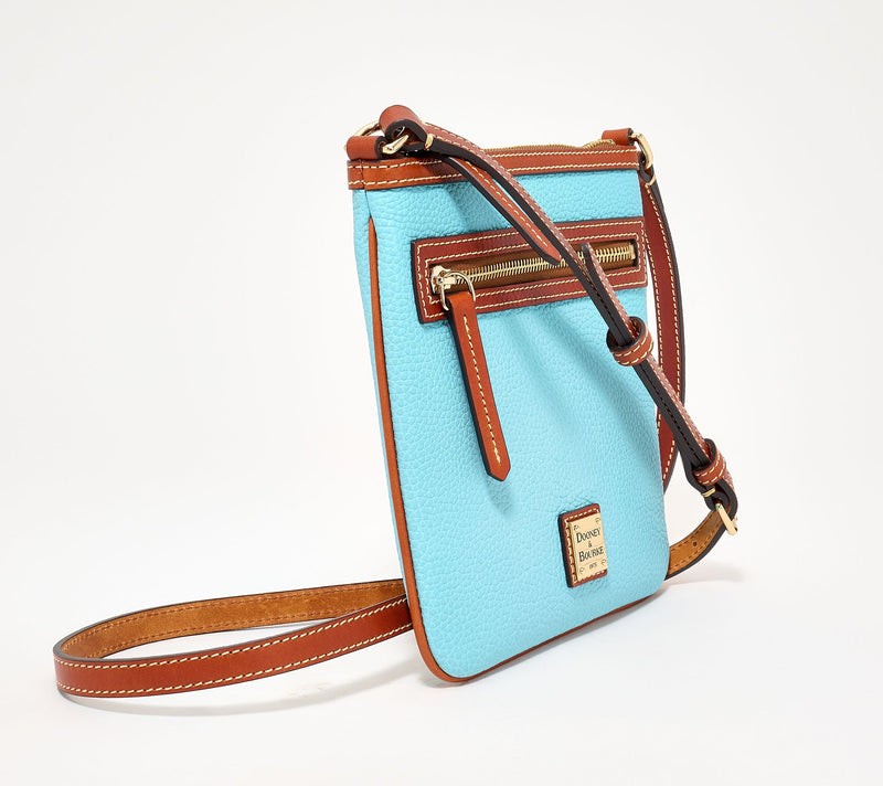 Dooney & Bourke Pebble Leather N/S Letter Carrier Crossbody — View 16