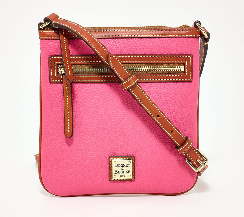 Dooney & Bourke Pebble Leather N/S Letter Carrier Crossbody — View 9