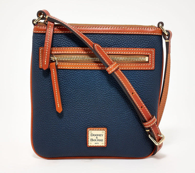 Dooney & Bourke Pebble Leather N/S Letter Carrier Crossbody — View 11