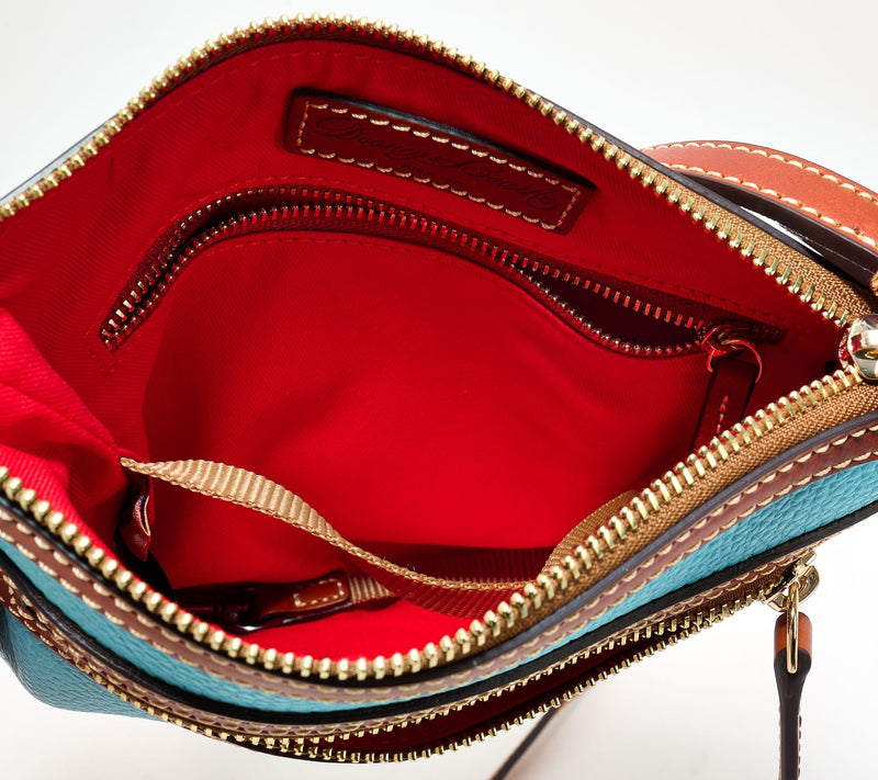 Dooney & Bourke Pebble Leather N/S Letter Carrier Crossbody — View 18
