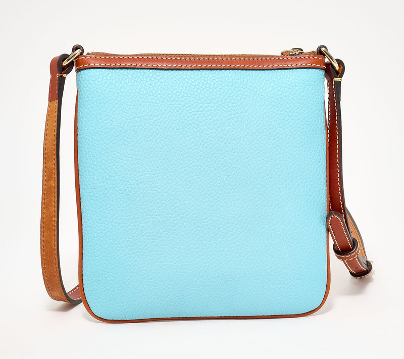 Dooney & Bourke Pebble Leather N/S Letter Carrier Crossbody — View 17