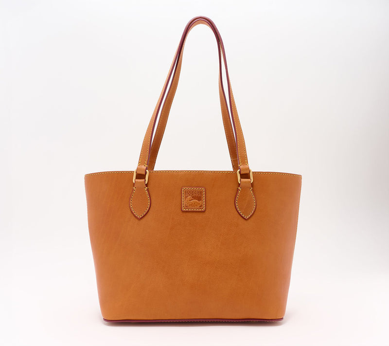 Dooney & Bourke Florentine Leather Small Jessie Tote — View 13