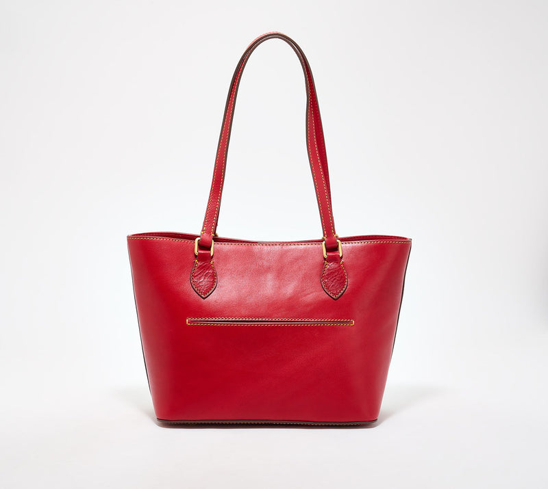 Dooney & Bourke Florentine Leather Small Jessie Tote — View 3