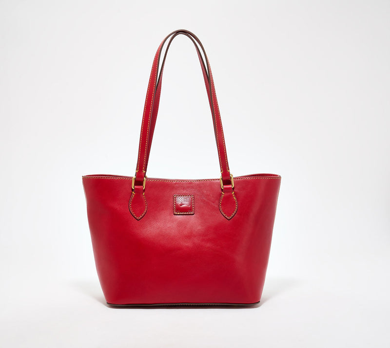 Dooney & Bourke Florentine Leather Small Jessie Tote — Main view