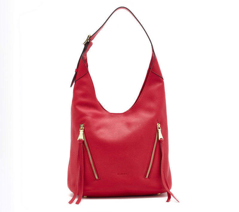 "As Is" Aimee Kestenberg Doral Large Leather Hobo — View 12
