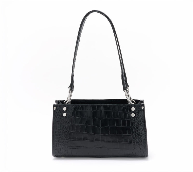 "As Is" American Leather Co. LenoxTripleEntr Croco Shoulder — View 11