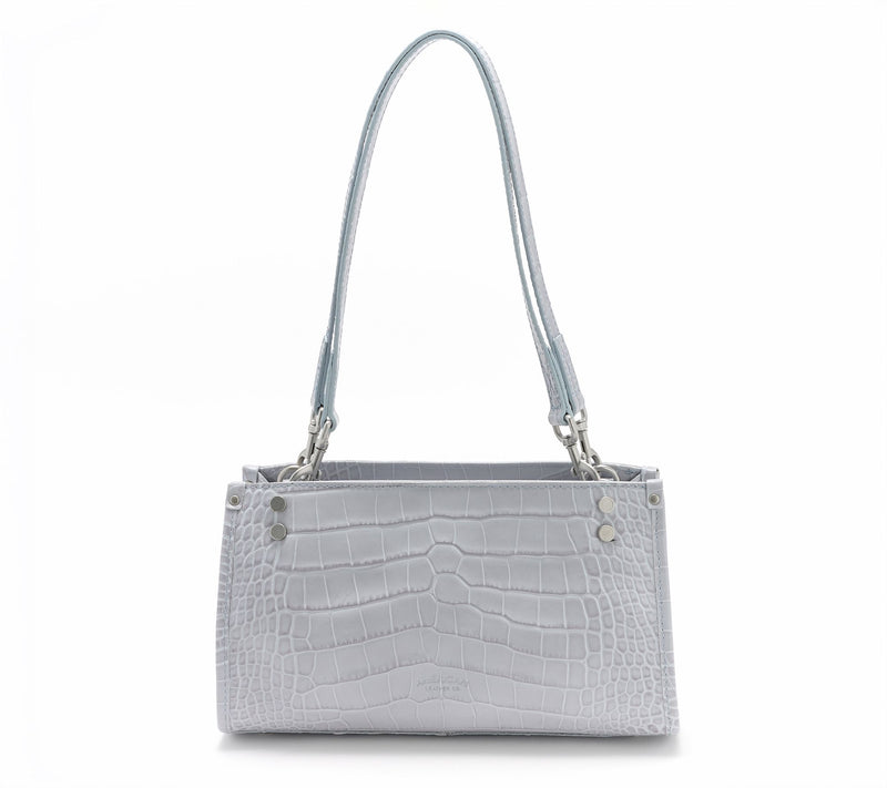 "As Is" American Leather Co. LenoxTripleEntr Croco Shoulder — View 15