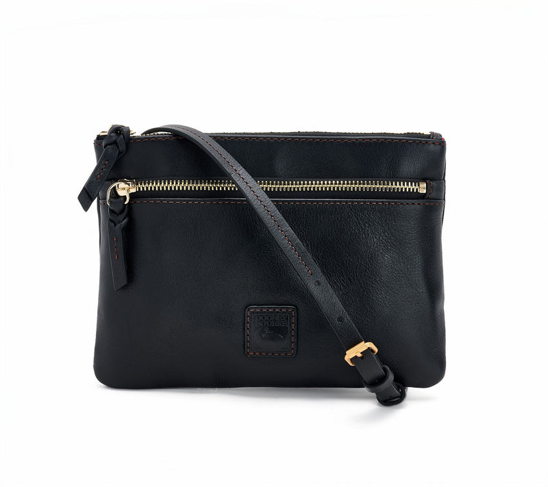 "As Is" Dooney & Bourke Florentine Leather Patsy Crossbody — View 17