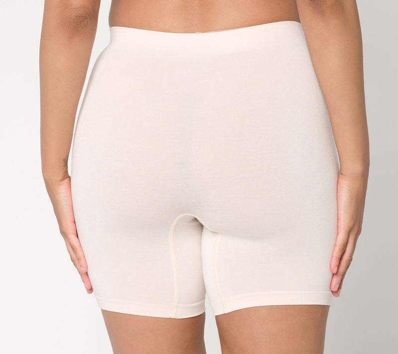 Breezies Comfort Breeze Set of 4 Seamless Long Leg Panties — View 3