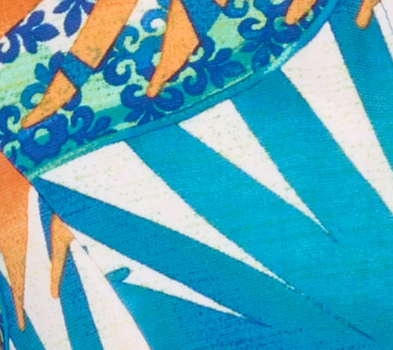 Attitudes by Renee Printed Como Jersey Topper — View 9