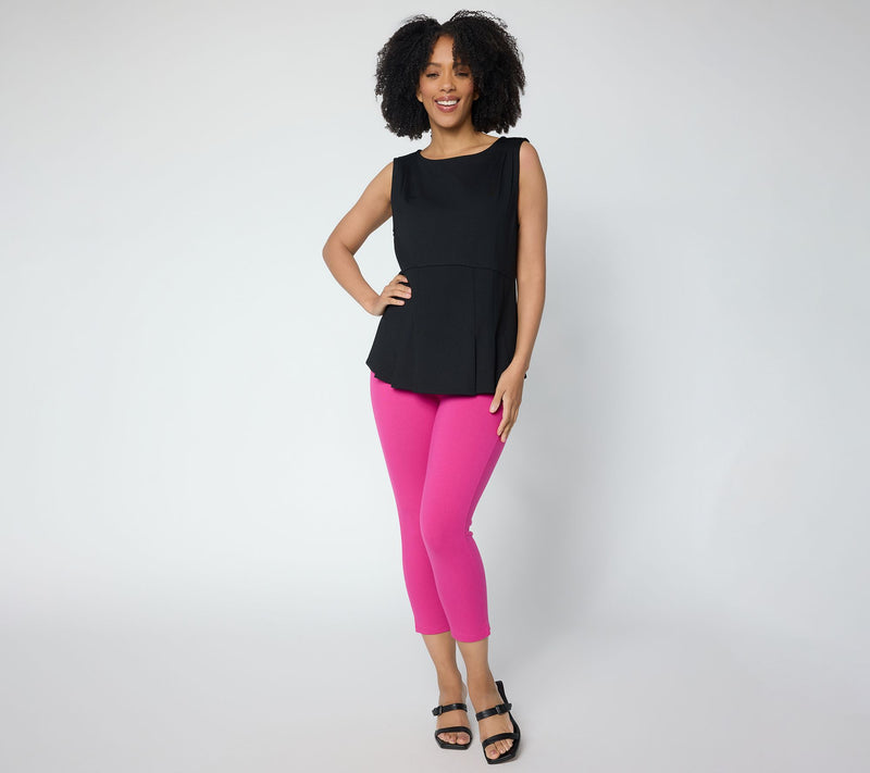 Women with Control Petite 86/14 Capri Icon Pant — View 5