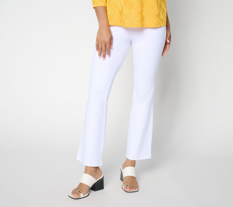 Wicked by Women With Control Petite La Petite Bell Crop Pants — View 12