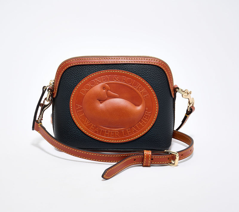 Dooney & Bourke Leather Heritage Mini Duck Domed Crossbody — View 14