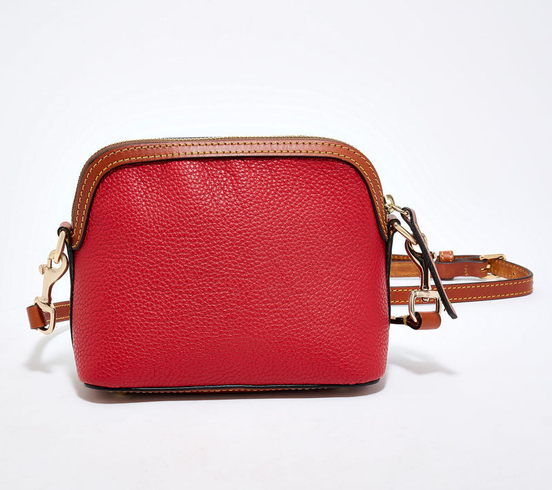 Dooney & Bourke Leather Heritage Mini Duck Domed Crossbody — View 3