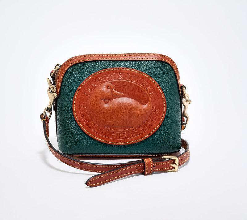 Dooney & Bourke Leather Heritage Mini Duck Domed Crossbody — View 18