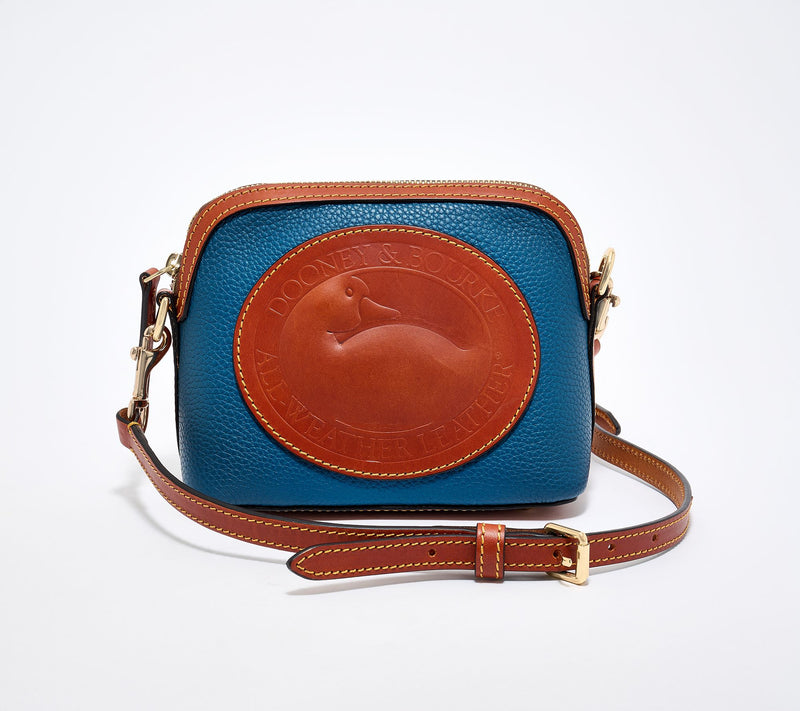 Dooney & Bourke Leather Heritage Mini Duck Domed Crossbody — View 19