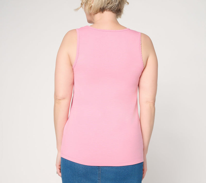 Ree by the Pioneer Woman Essentials Cotton Modal Knit Tank Top — View 4