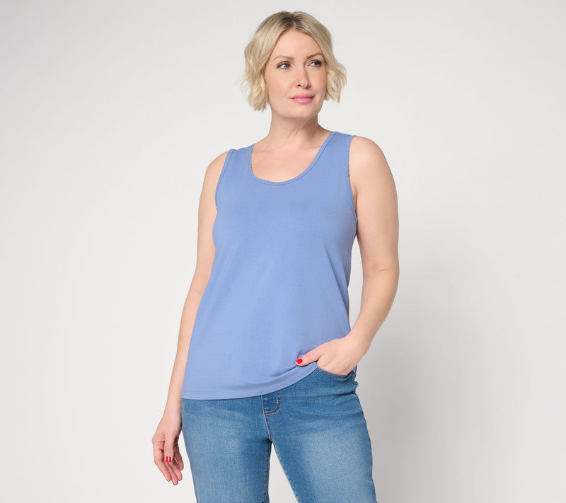 Ree by the Pioneer Woman Essentials Cotton Modal Knit Tank Top — View 12