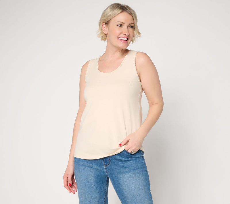 Ree by the Pioneer Woman Essentials Cotton Modal Knit Tank Top — View 14