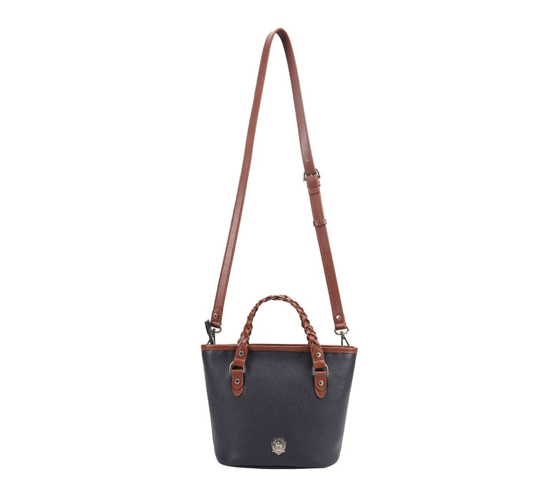 Paul Costelloe Dressage Leather Gymkhana Bucket Bag with Strap — View 5
