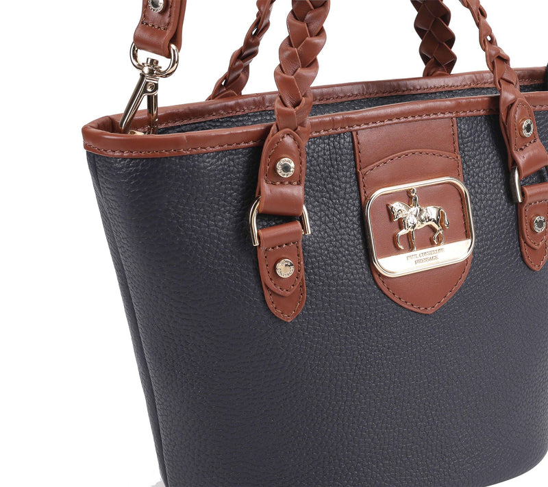 Paul Costelloe Dressage Leather Gymkhana Bucket Bag with Strap — View 2