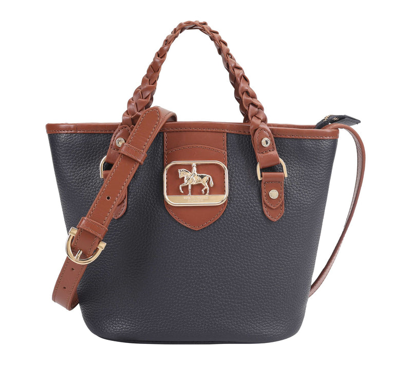 Paul Costelloe Dressage Leather Gymkhana Bucket Bag with Strap — Main view