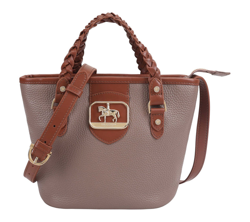Paul Costelloe Dressage Leather Gymkhana Bucket Bag with Strap — View 13