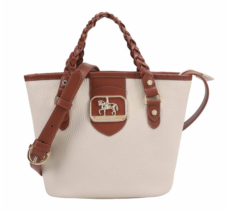 Paul Costelloe Dressage Leather Gymkhana Bucket Bag with Strap — View 15