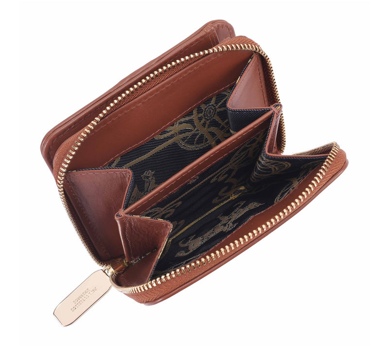 Paul Costelloe Dressage Leather RFID Wallet with Gift Box — View 5