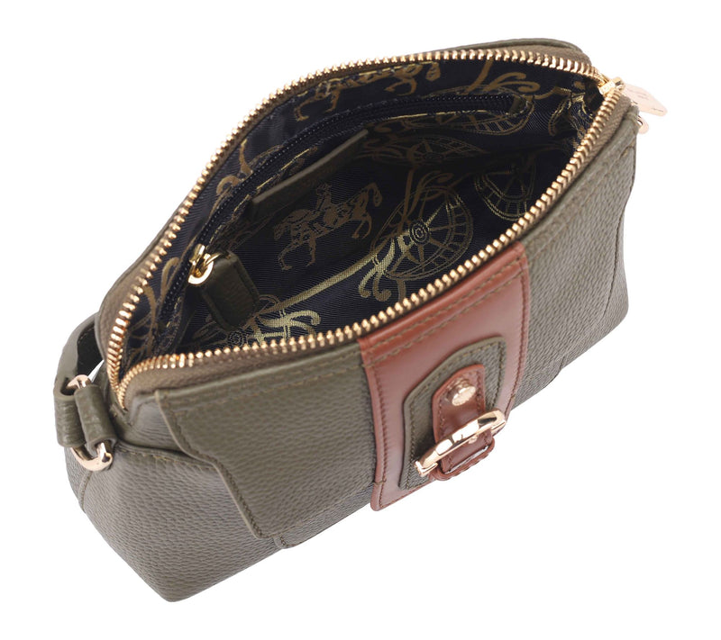 Paul Costelloe Dressage Leather Compact Crossbody — View 3