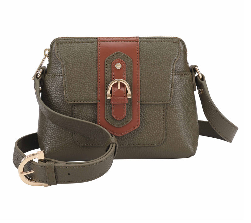 Paul Costelloe Dressage Leather Compact Crossbody — View 12
