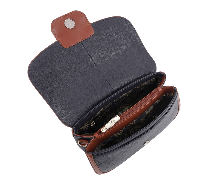 Paul Costelloe Dressage Leather Double Stirrup Multi Crossbody — View 3