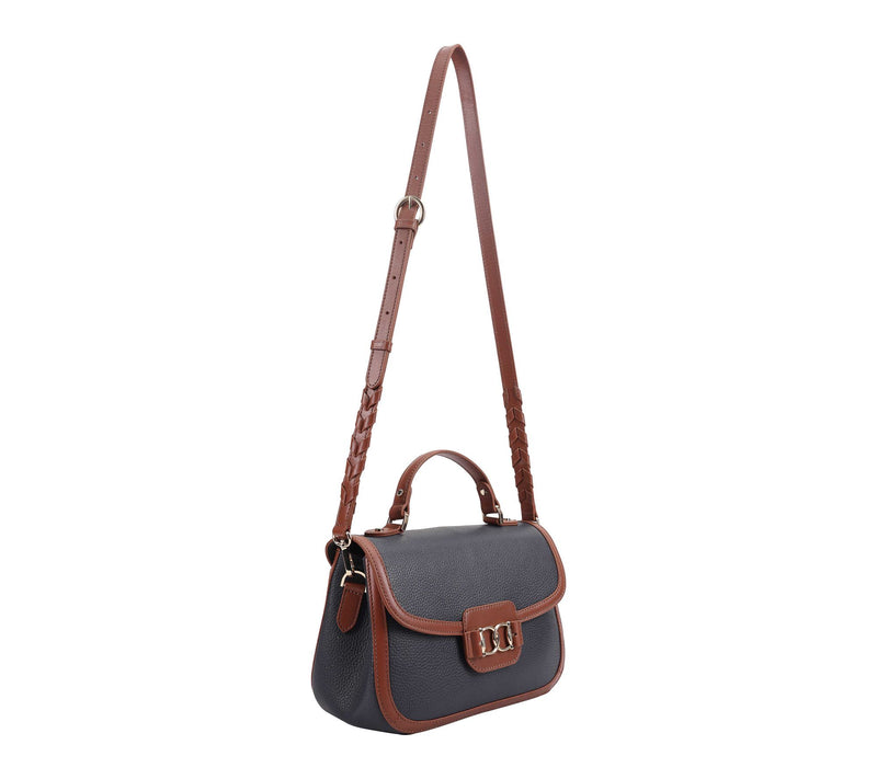 Paul Costelloe Dressage Leather Double Stirrup Multi Crossbody — View 6
