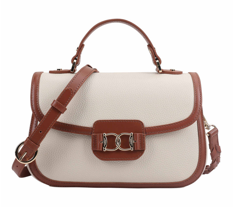 Paul Costelloe Dressage Leather Double Stirrup Multi Crossbody — View 12