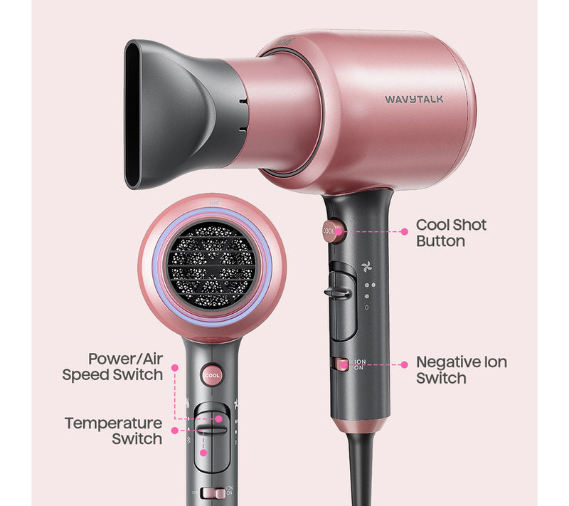 Wavytalk Blown Away Ionic Hair Dryer — View 5