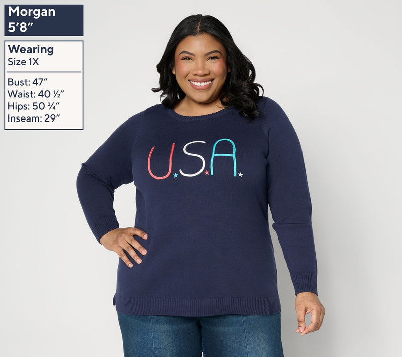 Liberty Belles by Kim Gravel USA and Slay Sweater — View 2