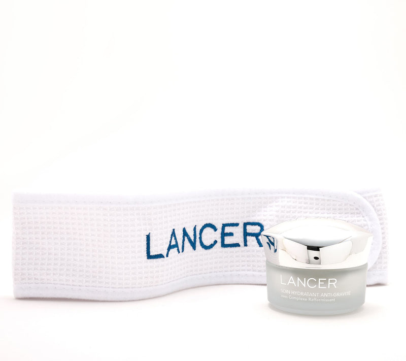 Lancer Gravity Age Defying Moisturizer 1.7oz w/ Headband — Main view