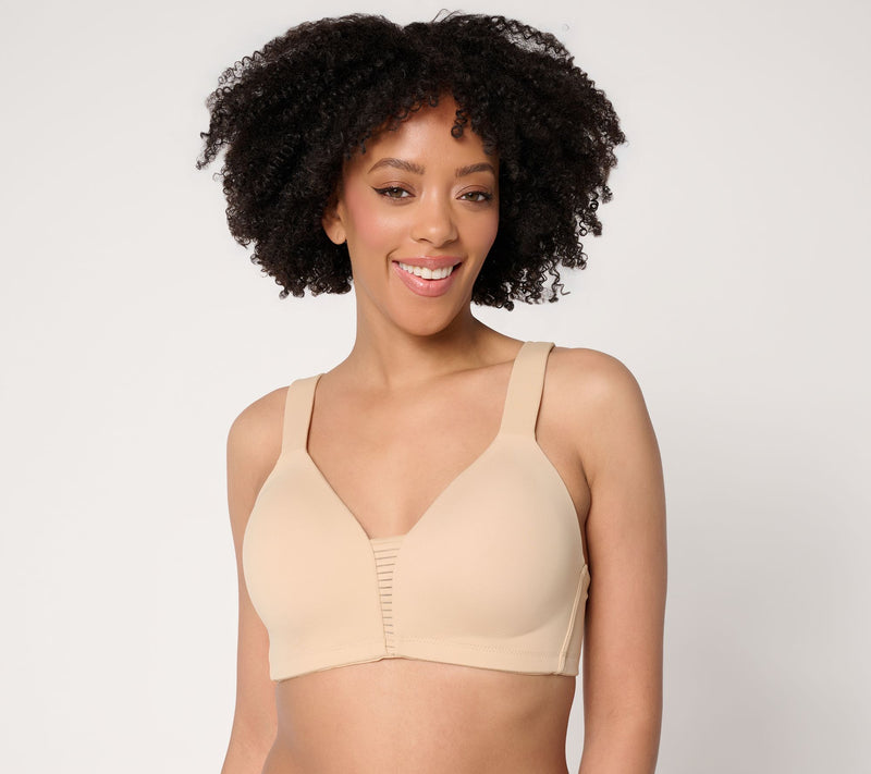 Breezies Lazy Day Seamless Wirefree Contour Support Bra — View 12