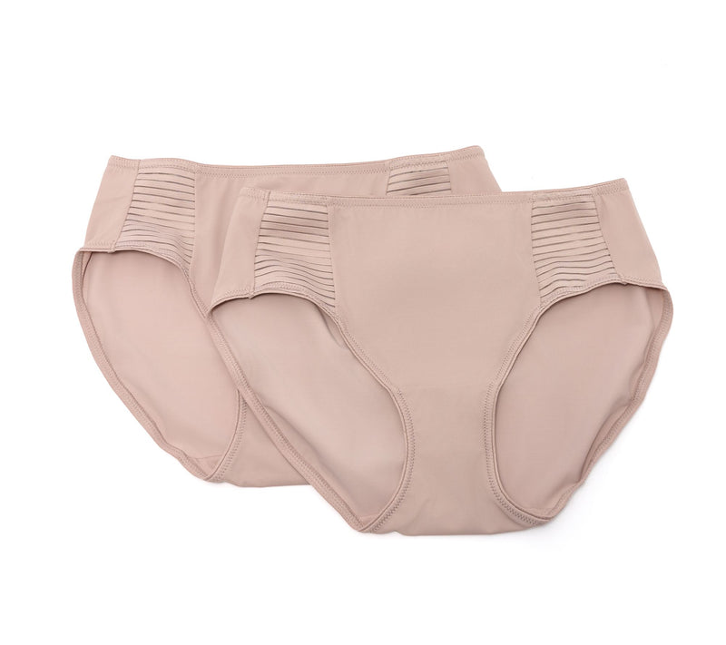 Breezies Soft Support Brief Panty Set of 2 — View 13