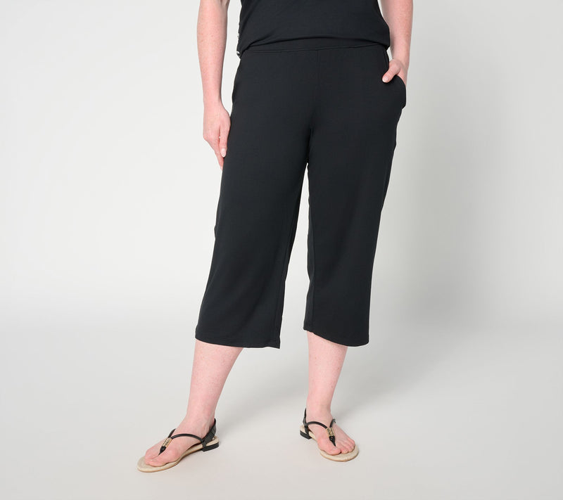 Cuddl Duds Flexwear Cropped Pant — View 12