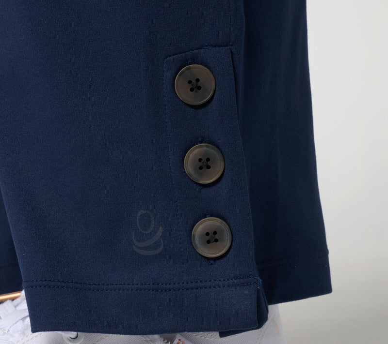 Cuddl Duds Flexwear Button Hem Lounge Pant — View 6