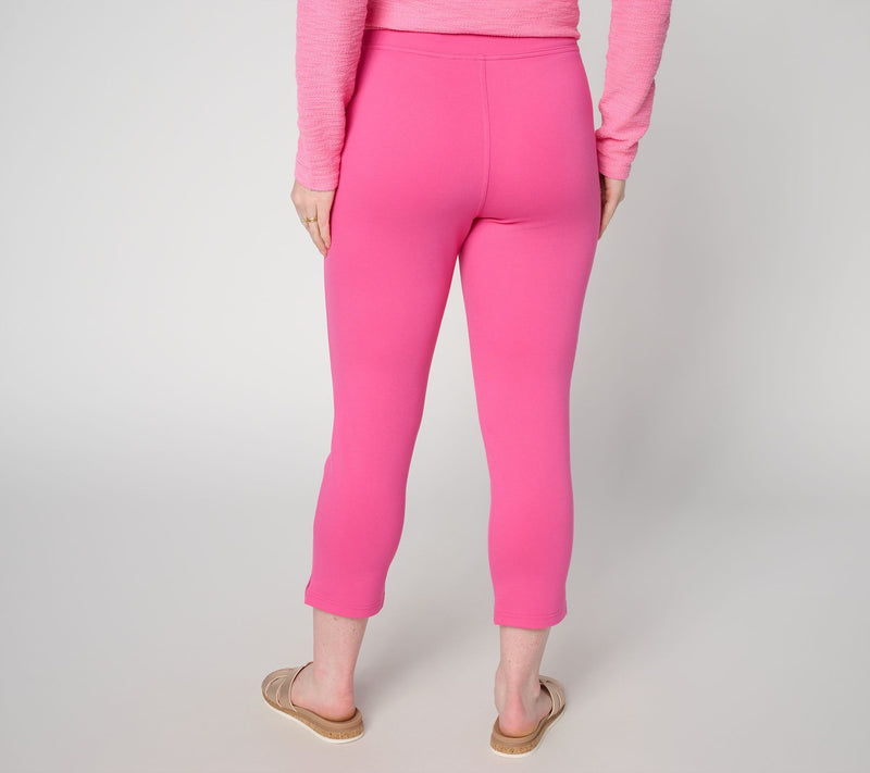 Belle by Kim Gravel Petite Ponte Coastal Cropped Pant — View 6