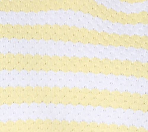 Belle Beach by Kim Gravel Nautical Knit Contrast Trim Striped Hoodie — View 10