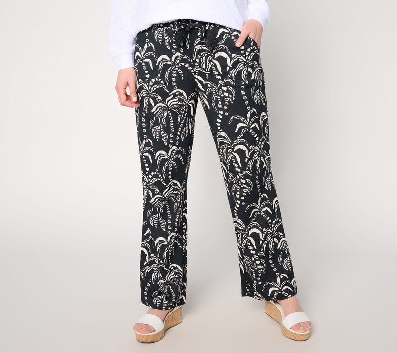Belle Beach by Kim Gravel Regular Cabana Knit Bahama Breeze Pant — View 12