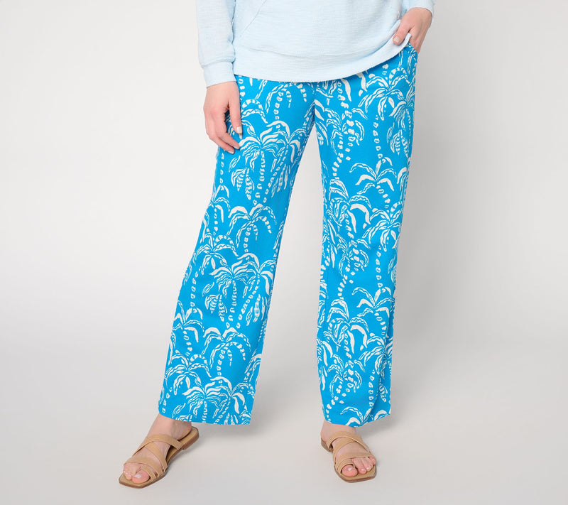 Belle Beach by Kim Gravel Regular Cabana Knit Bahama Breeze Pant — View 14