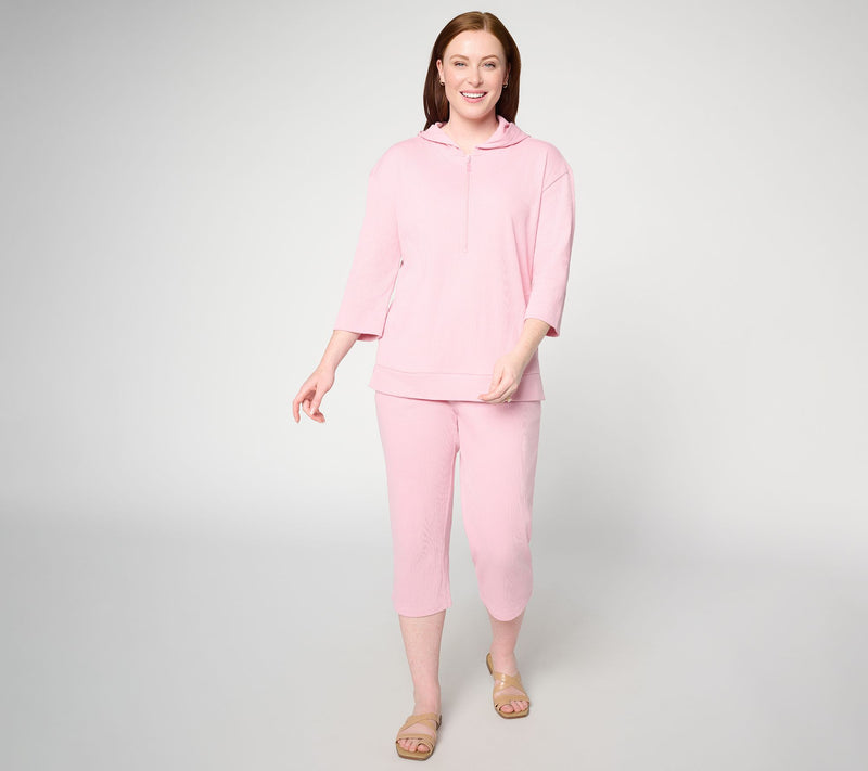 Belle by Kim Gravel Packabelle Ready to Resort Half Zip Hoodie — View 5