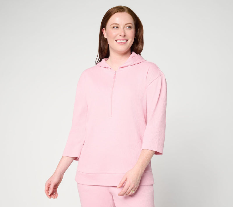 Belle by Kim Gravel Packabelle Ready to Resort Half Zip Hoodie — View 12