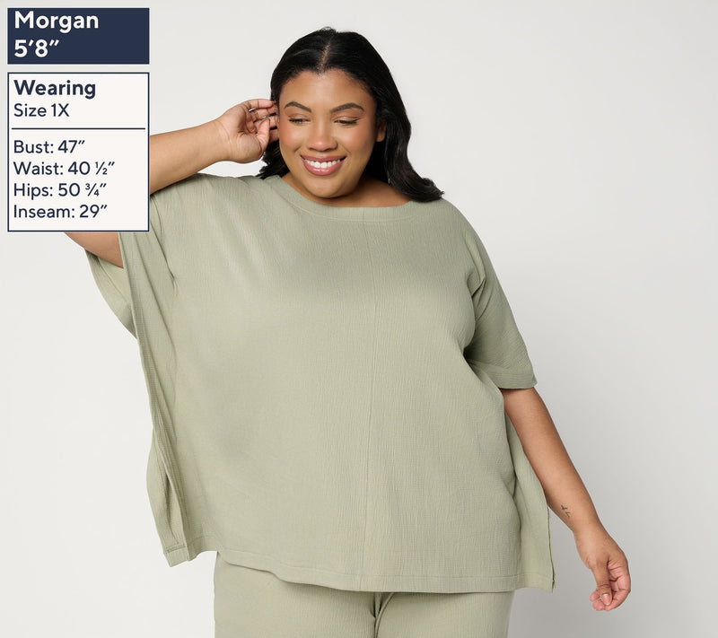 Belle by Kim Gravel Packabelle Ready to Resort Poncho — View 2