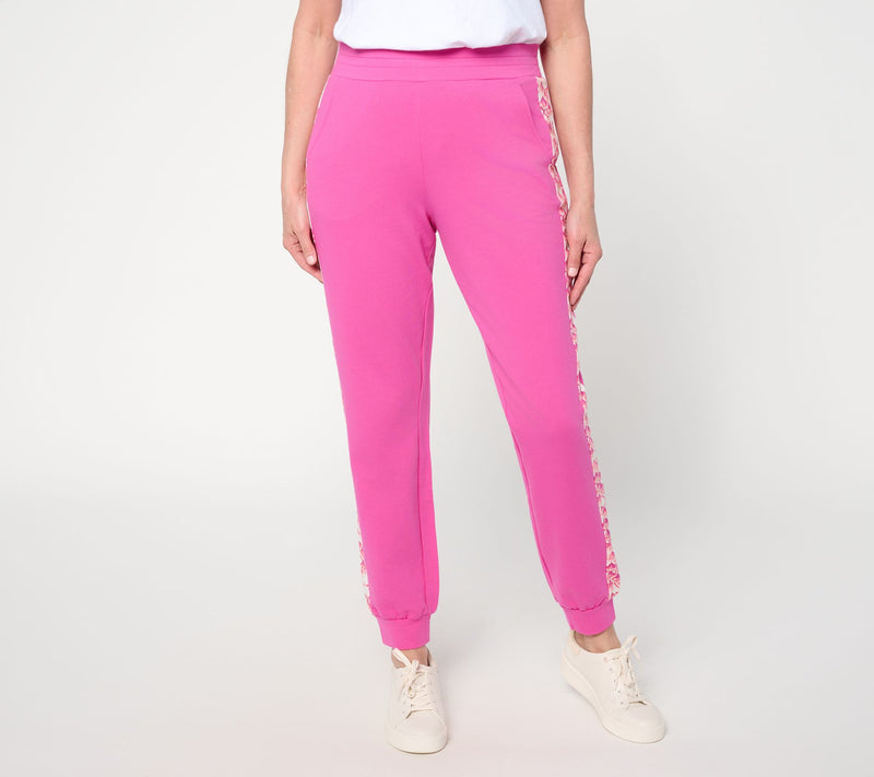 Belle Body by Kim Gravel Petite French Terry Jogger — View 12