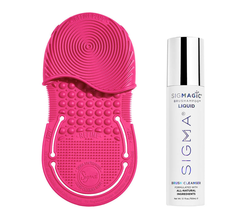 Sigma Beauty's Express Cleaning Duo: Sigmagic &  Express Glove — Main view